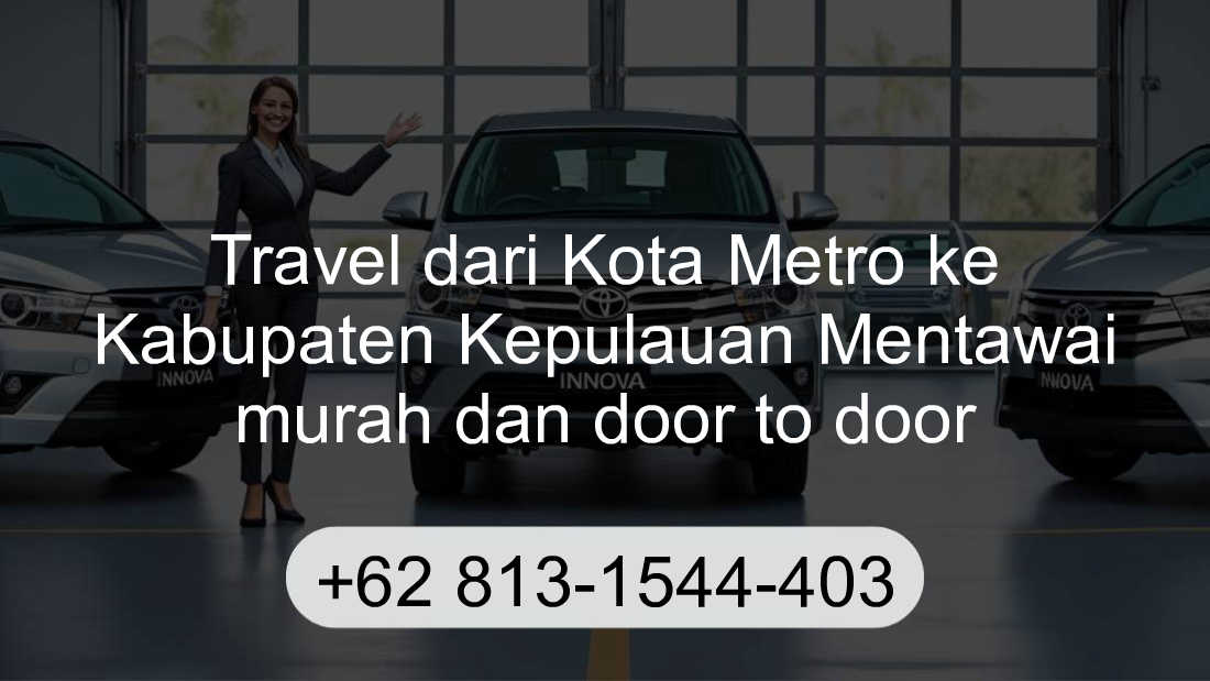 Travel Kota Metro Kabupaten Kepulauan Mentawai